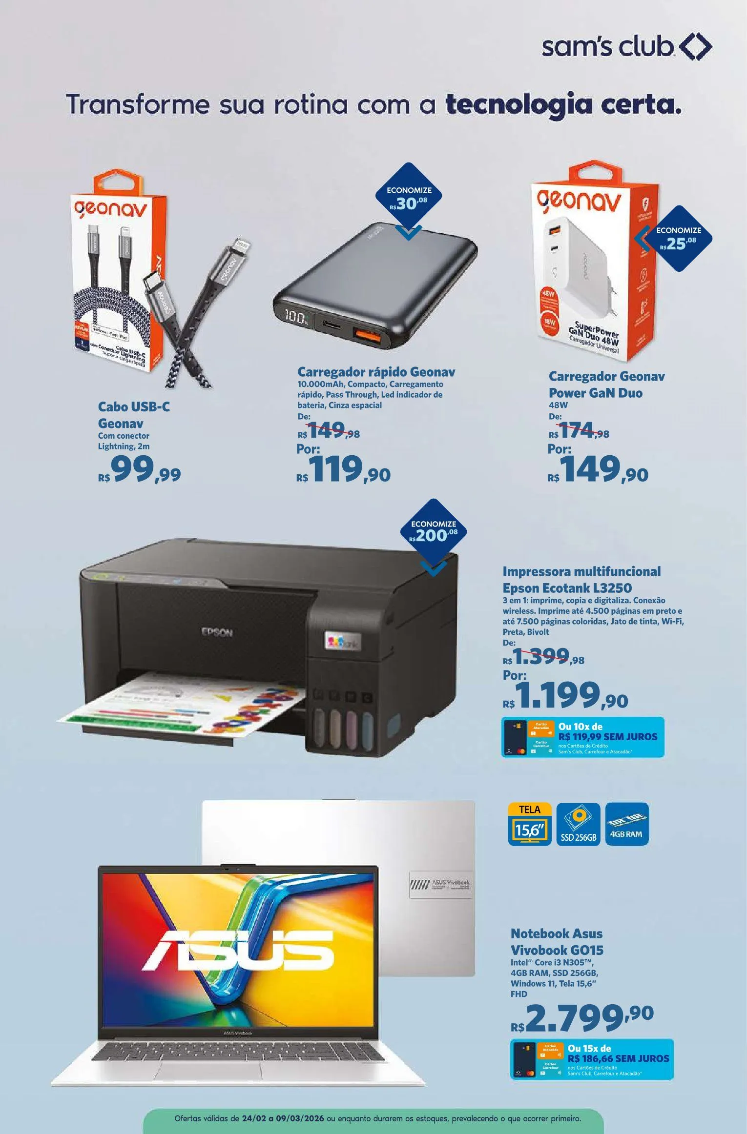Encarte de Sam's Club  24 de fevereiro até 9 de março 2026 - Pagina 7