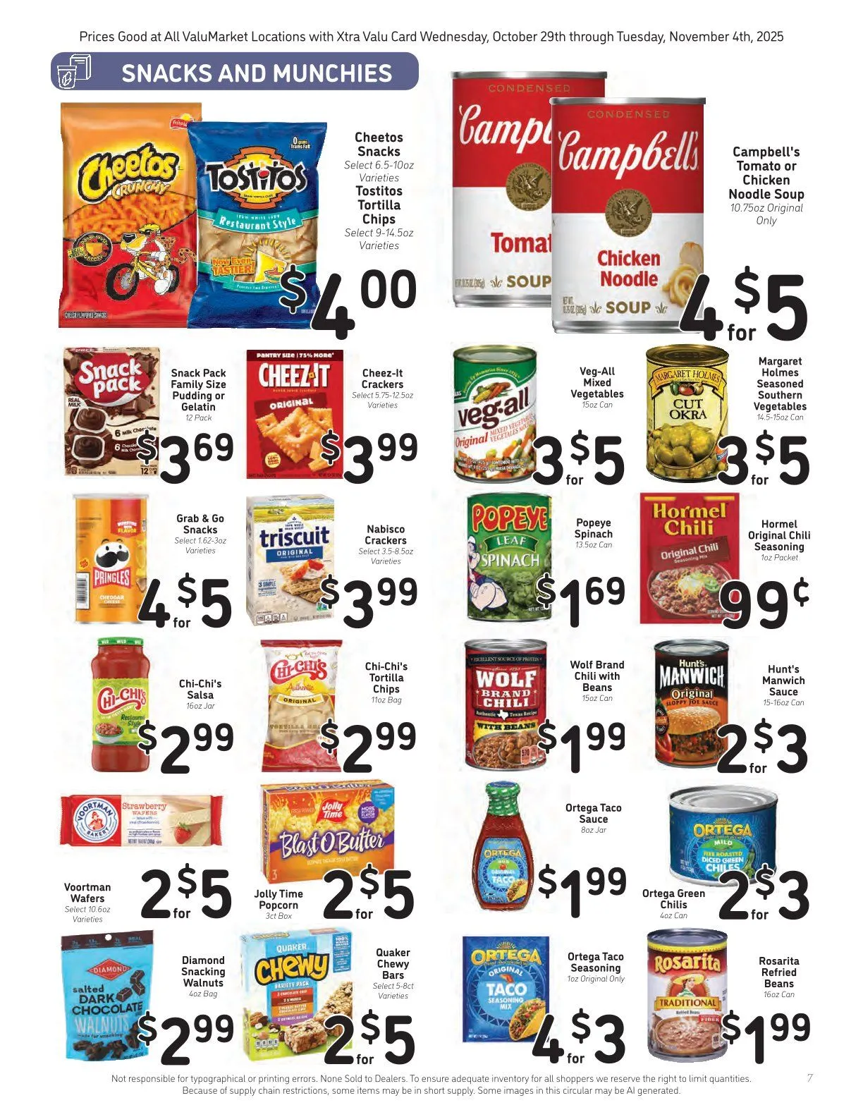 Weekly ad ValuMarket weekly ads from October 29 to November 4 2025 - Page 7