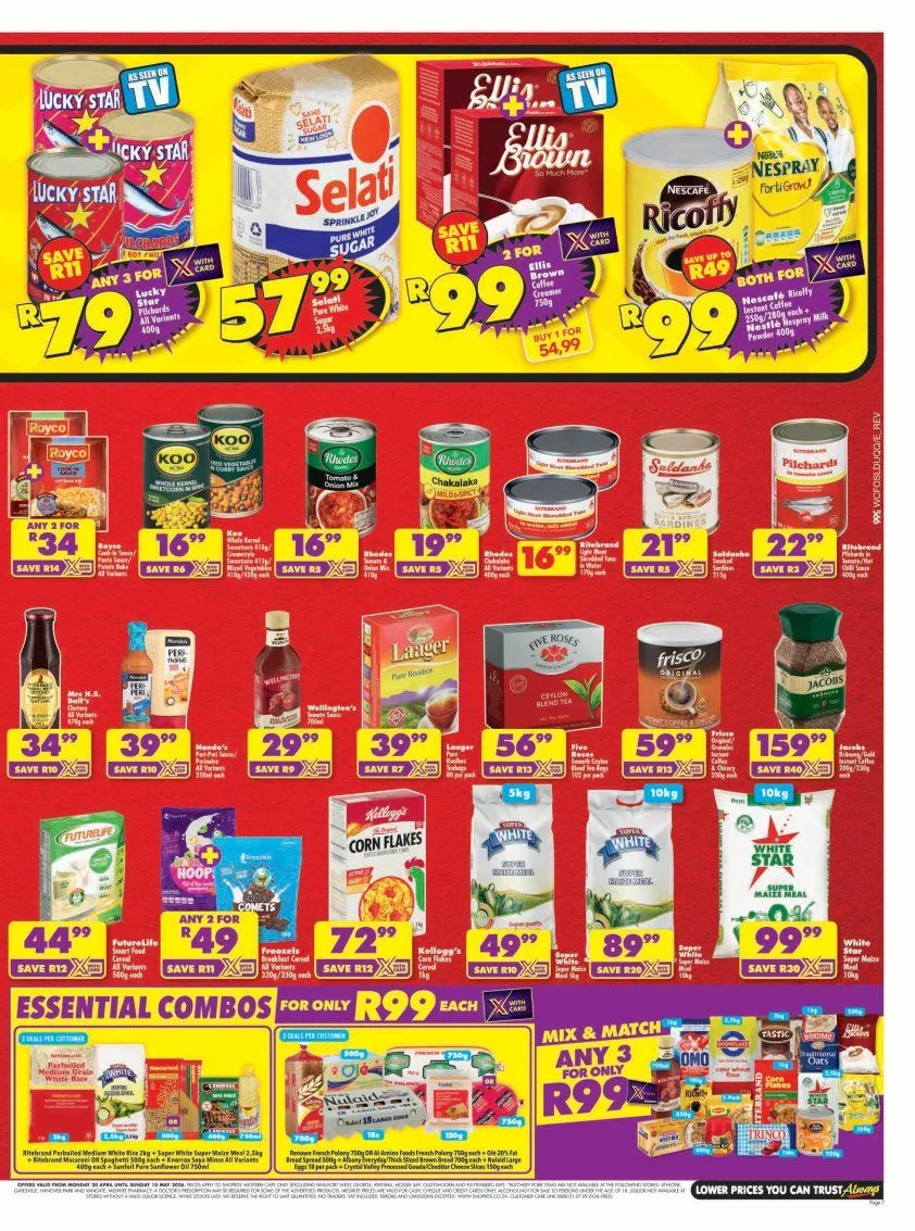  Shoprite Sales from 23 April to 10 May 2026 - Catalogue Page 7