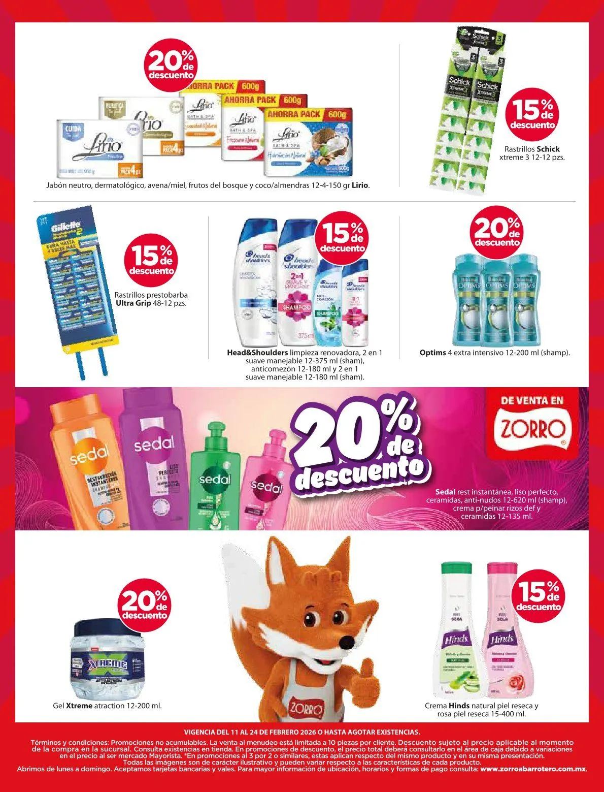Catálogo de Ofertas ZORRO 11 de febrero al 24 de febrero 2026 - Pagina 7