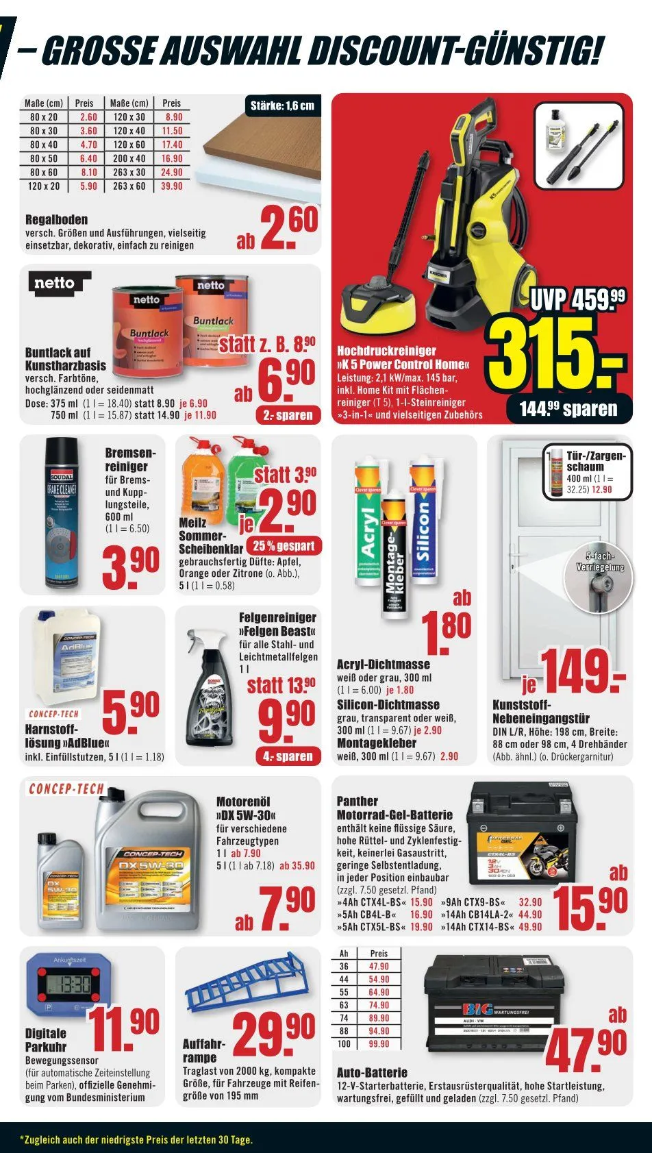 B1 Discount Baumarkt Prospekte von 10. Mai bis 16. Mai 2025 - Prospekt seite 7