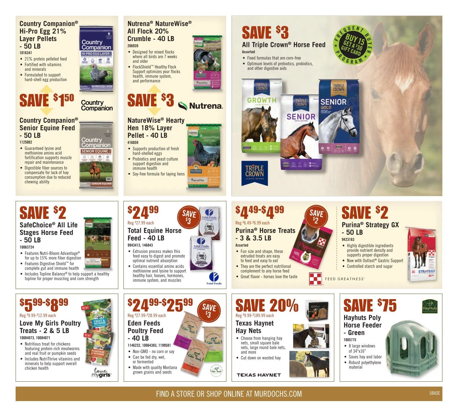 Weekly promotion Murdoch’s Sales spanning from September 24 to September 30 2025 - Page 7 for Catalogue 365