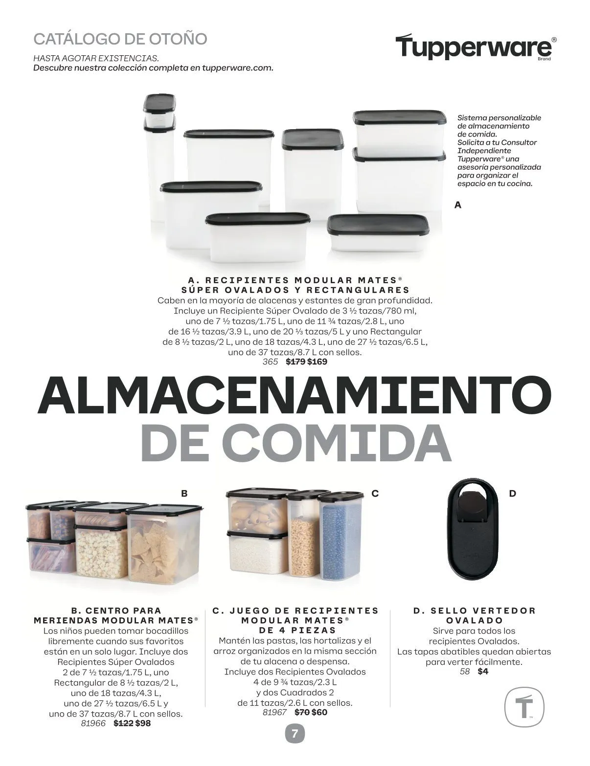 Catálogo de Tupperware  ofertas 1 de septiembre al 31 de diciembre 2025 - Pagina 7
