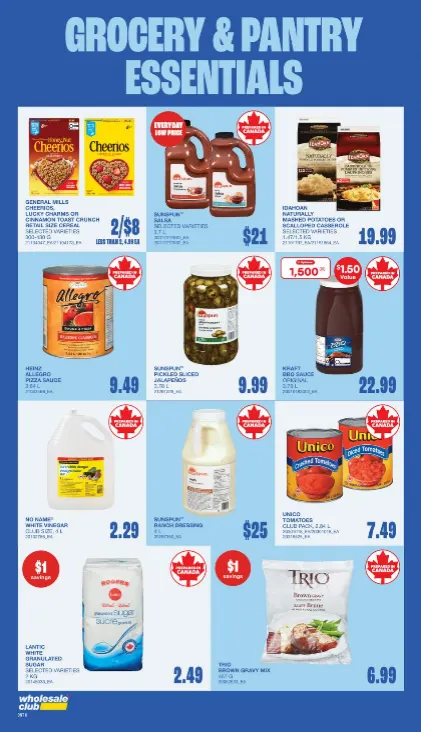 Wholesale Club Sales from April 2 to April 22 2026 - flyer page 7