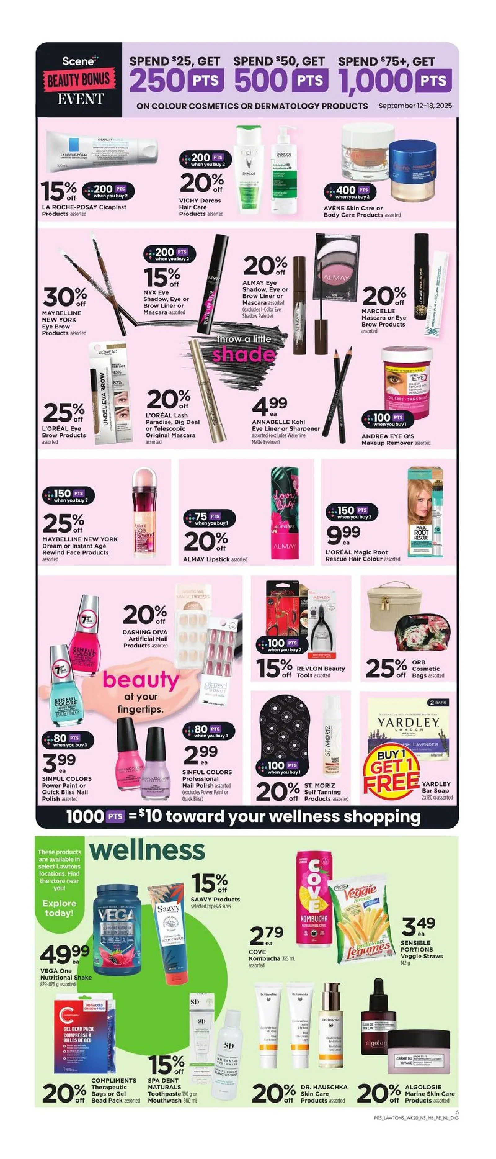 Lawtons Drugs Sales from September 12 to September 20 2025 - flyer page 7