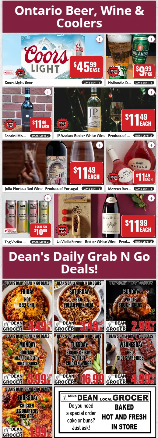 Mike Dean's Super Food Sales from December 23 to December 31 2025 - flyer page 7