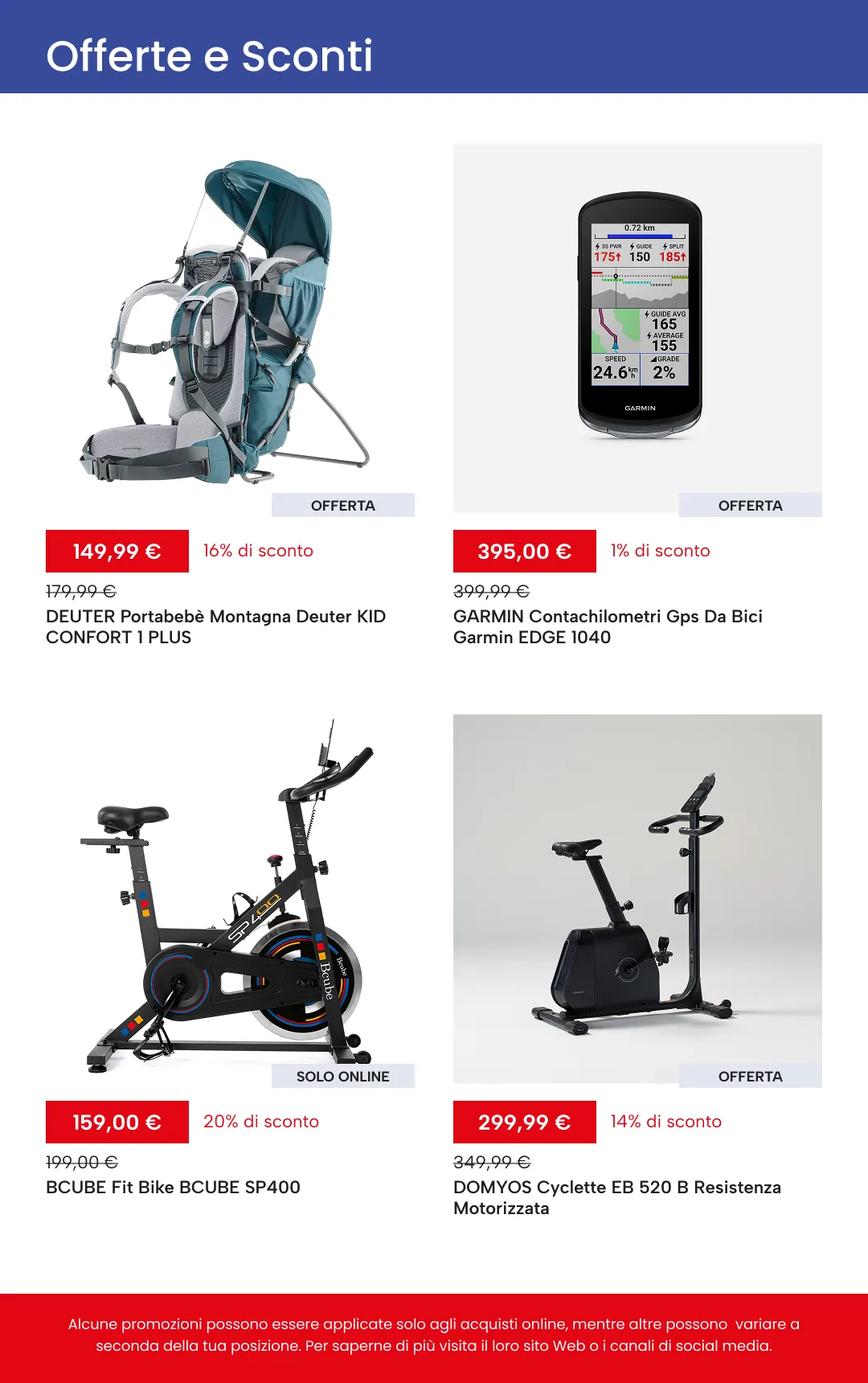 Decathlon Volantino da 17 aprile a 30 aprile di 2026 - Pagina del volantino 7