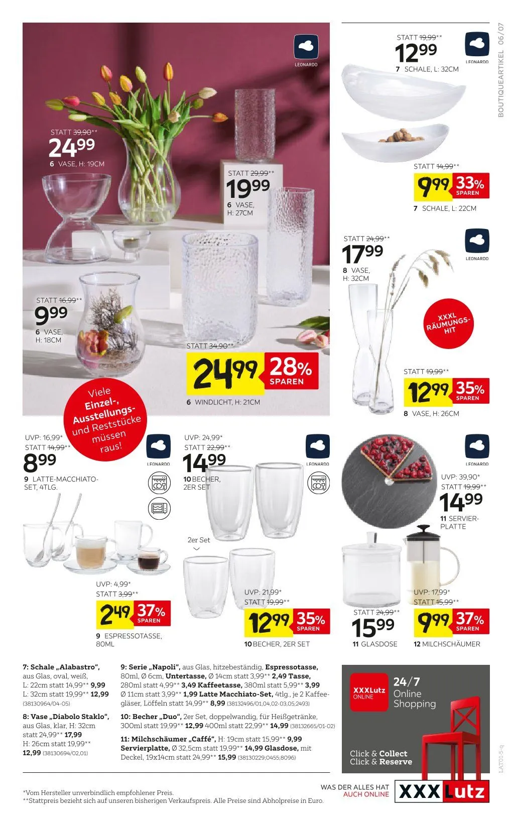 XXXLutz Angebote von 30. Dezember bis 26. Jänner 2025 - Flugblätt seite  7