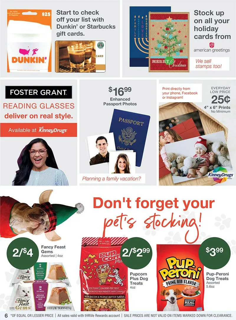 Weekly ad Kinney Drugs Sales from November 30 to December 6 2025 - Page 6