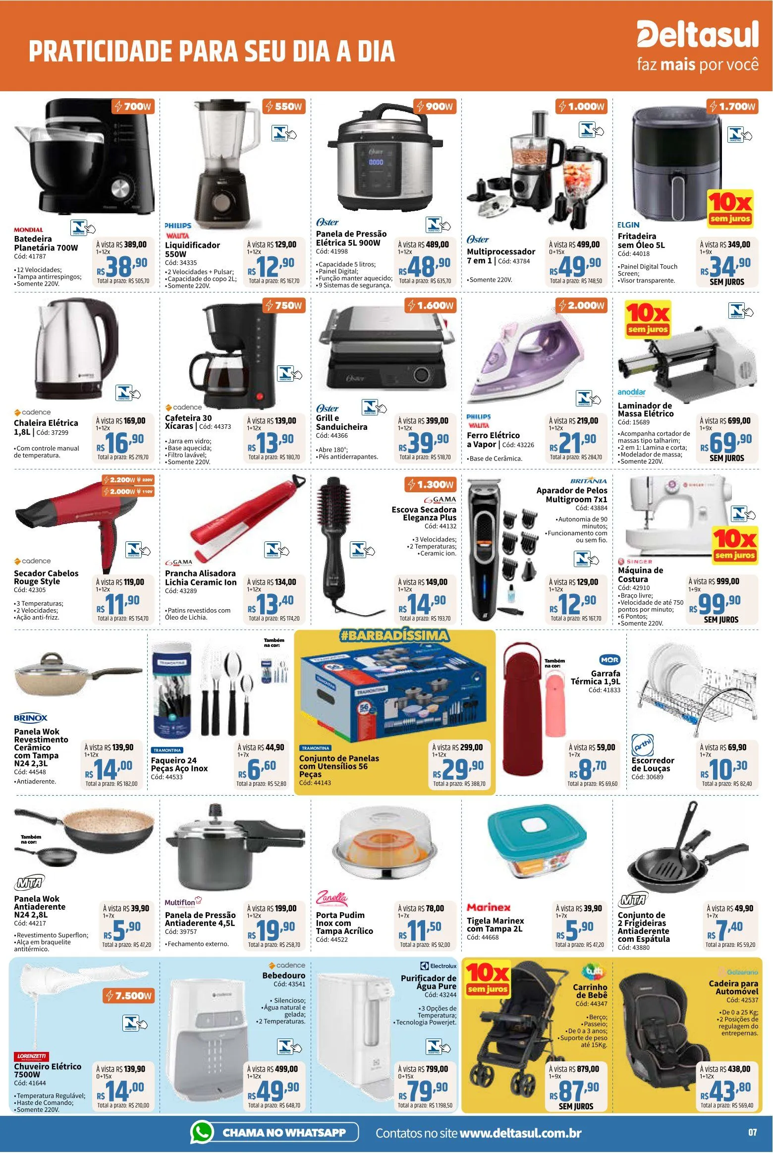 Encarte de Folhetos Deltasul  1 de outubro até 21 de outubro 2025 - Pagina 7