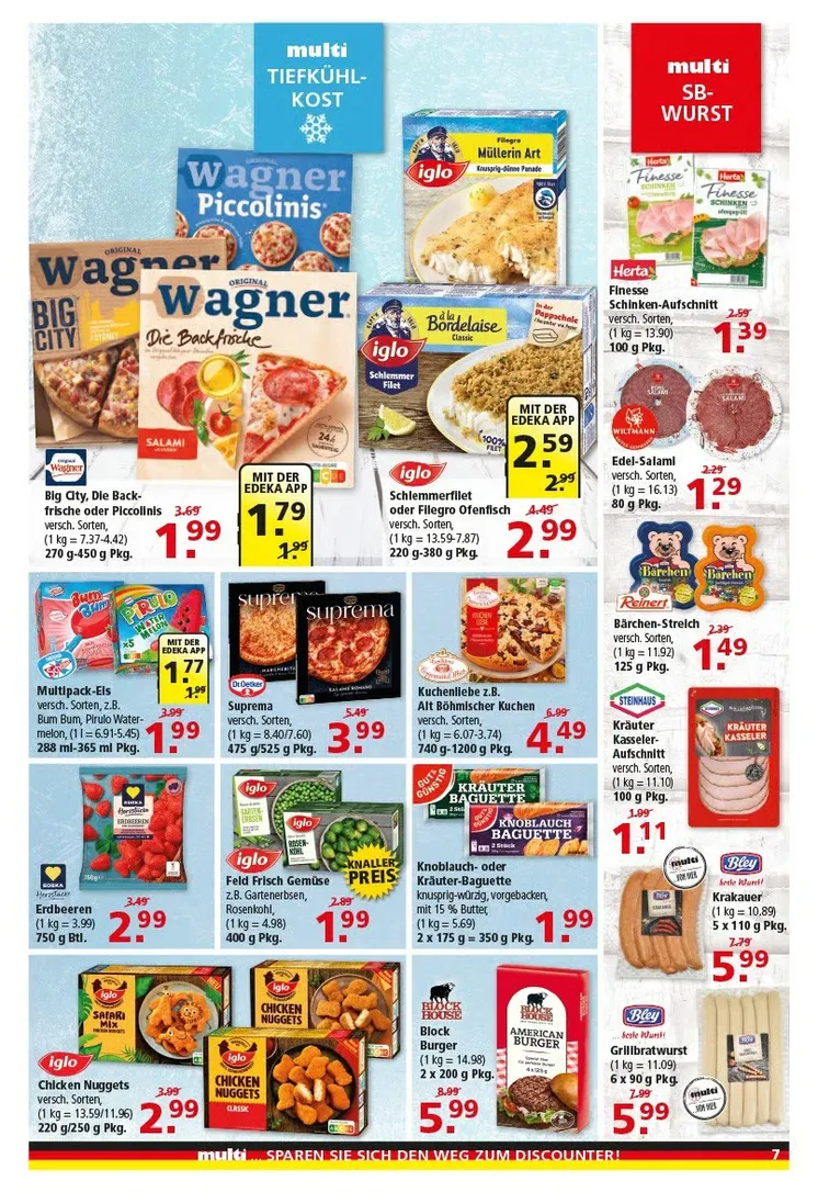 Multi Markt Angebote von 22. Juni bis 27. Juni 2026 - Prospekt seite 7