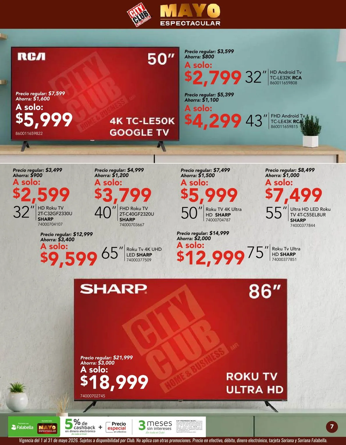 Catálogo de  City Club Sales 1 de mayo al 31 de mayo 2026 - Pagina 7