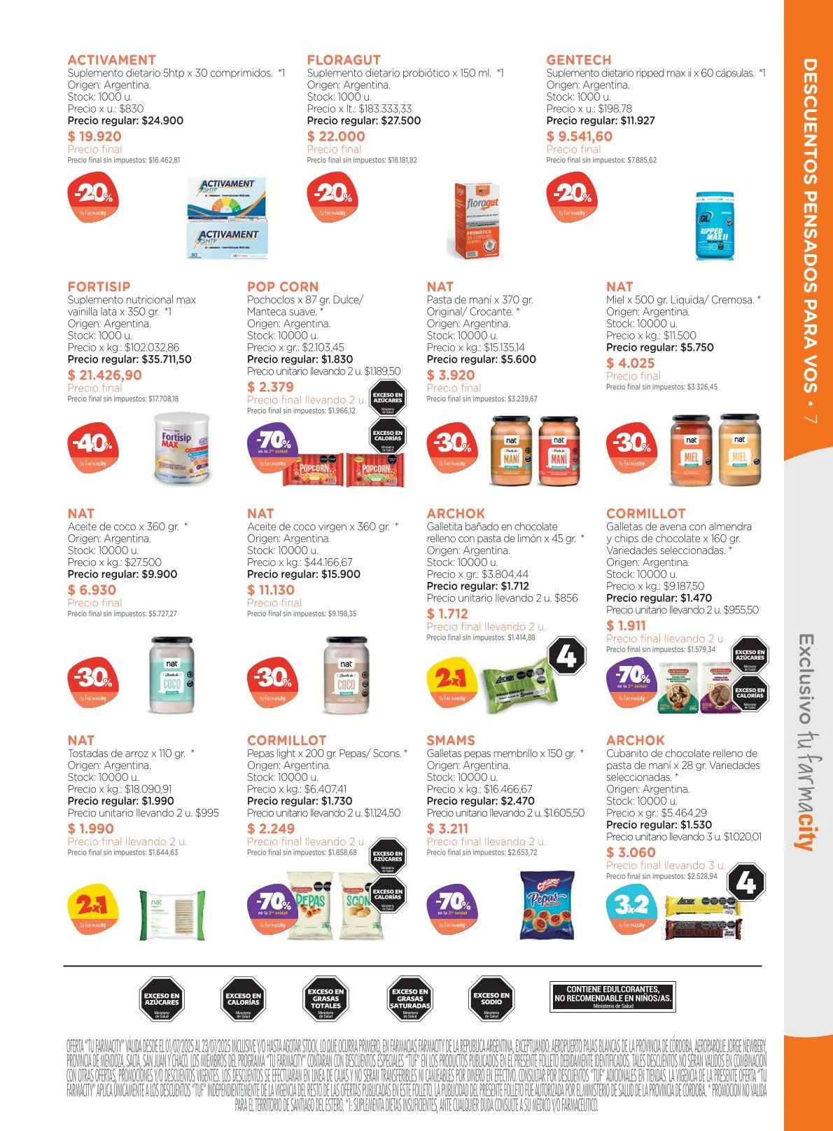 Ofertas de Catálogo mensual 1 de julio al 23 de julio 2025 - Página 7 del catálogo