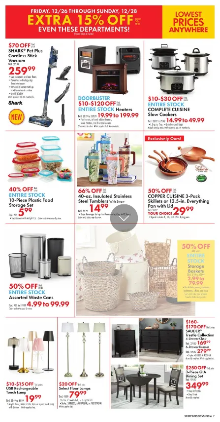 Weekly ad Boscov's  Sales from December 26 to December 31 2025 - Page 7