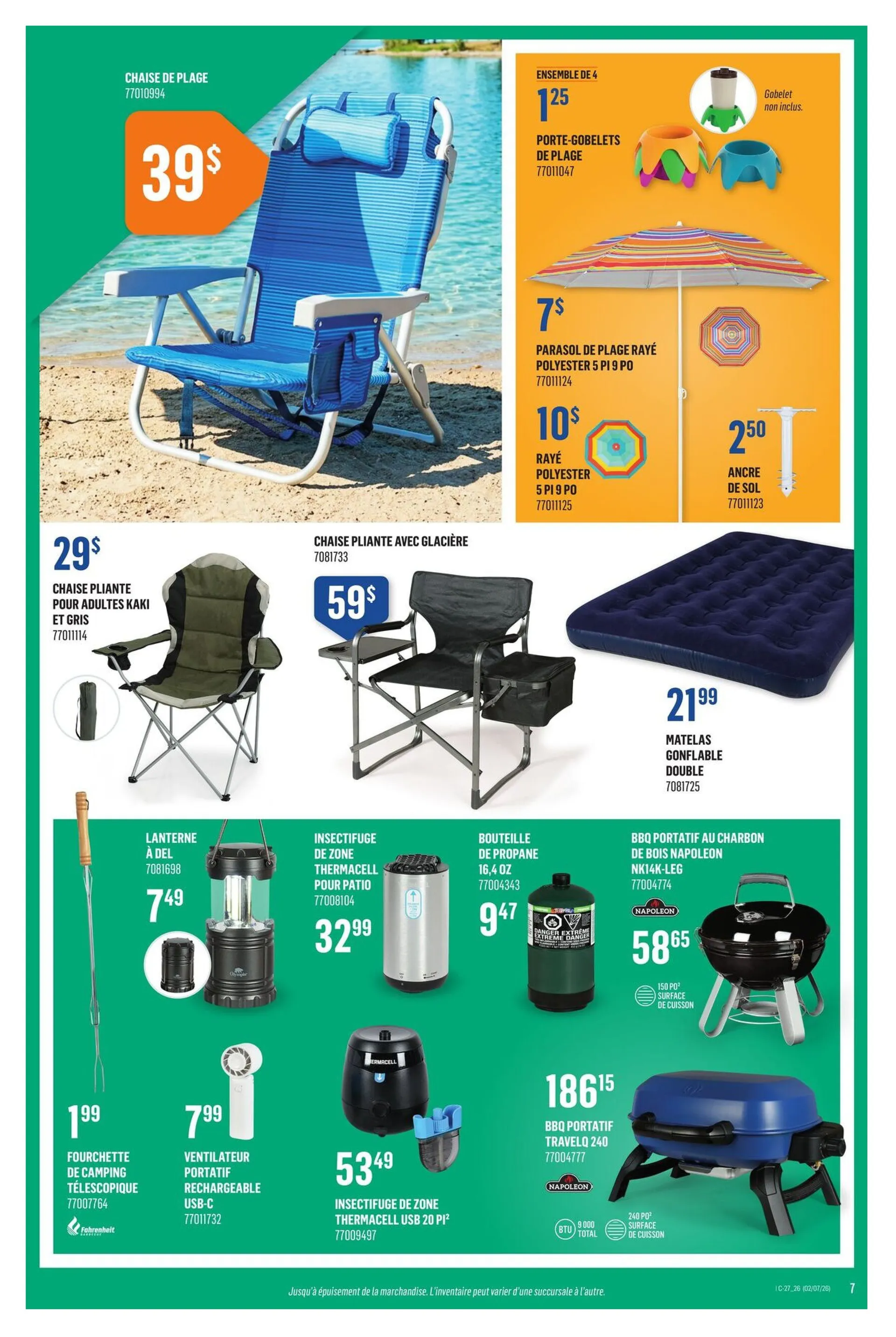 Canac Sales from July 2 to July 8 2026 - flyer page 7