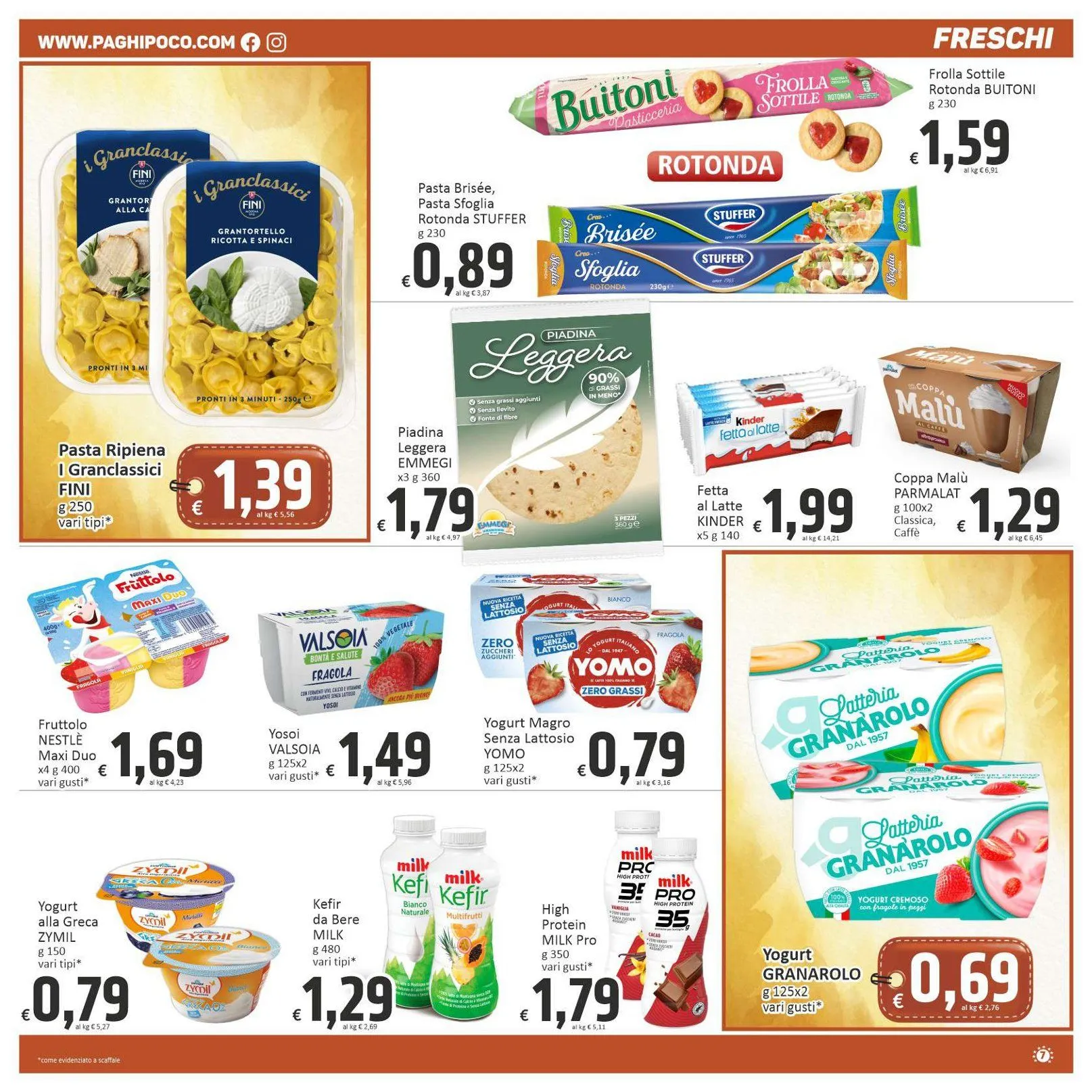 Volantini Paghi Poco da 3 marzo a 12 marzo di 2026 - Pagina del volantino 7