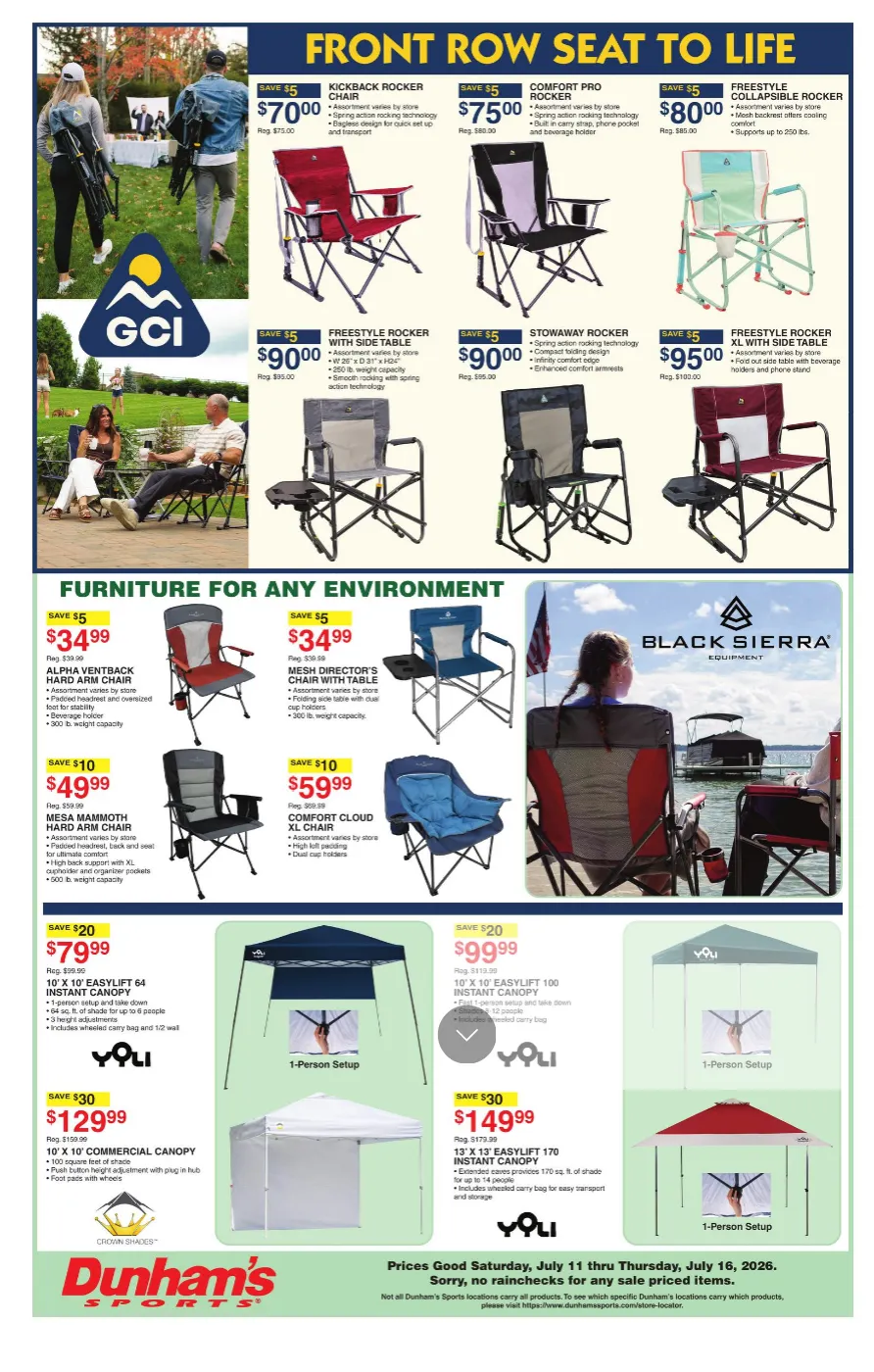 Weekly ad  Dunham's Sports Sales from July 11 to July 16 2026 - Page 7