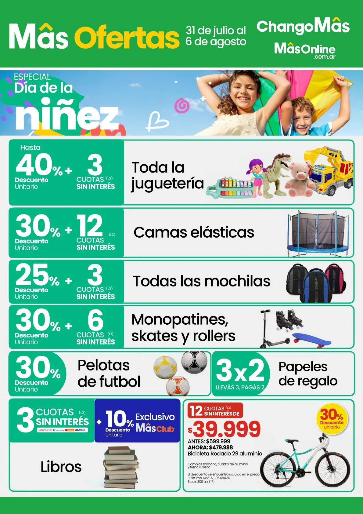 Ofertas de Ofertas Changomas 31 de julio al 6 de agosto 2025 - Página 7 del catálogo