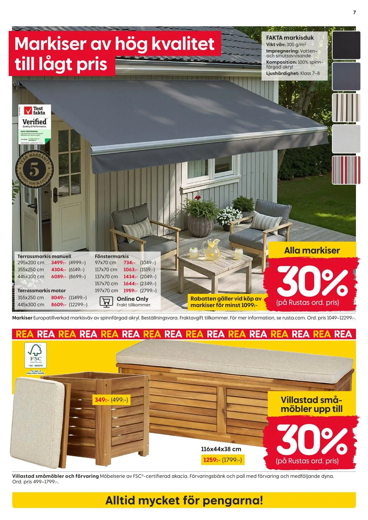 Rusta erbjudanden från 8 juni till 14 juni 2026 - Reklamblad sidor 7