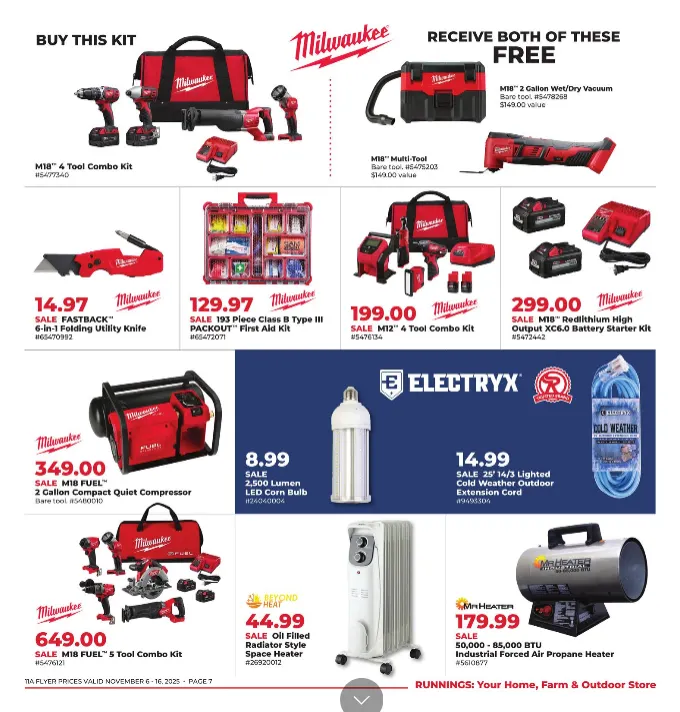 Weekly ad Runnings Sales from November 6 to November 16 2025 - Page 7