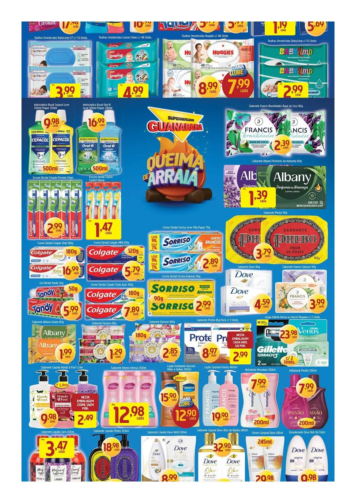 Encarte de Folhetos Supermercados Guanabara 23 de julho até 28 de julho 2026 - Pagina 7