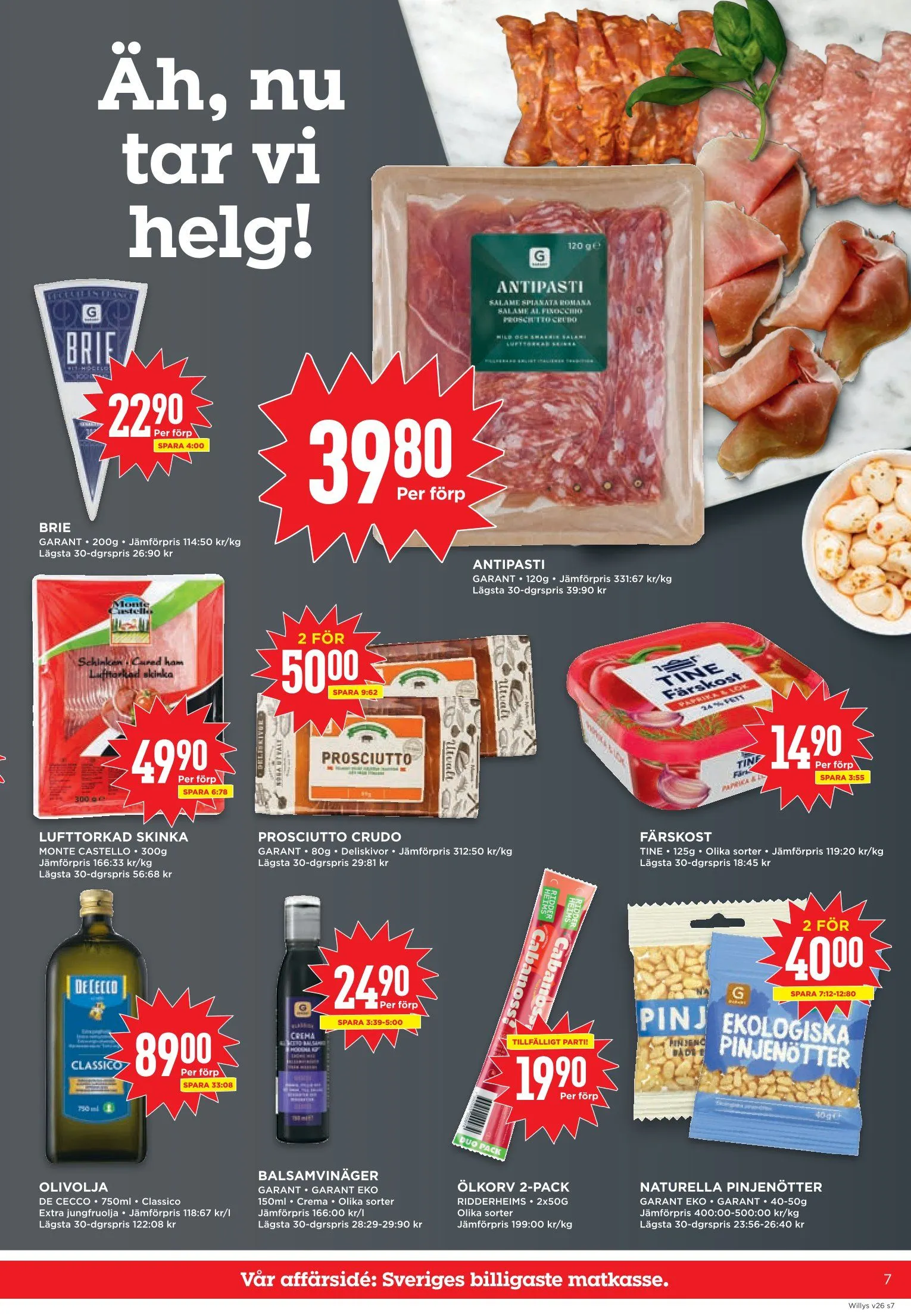 Willys erbjudanden från 22 juni till 28 juni 2026 - Reklamblad sidor 7