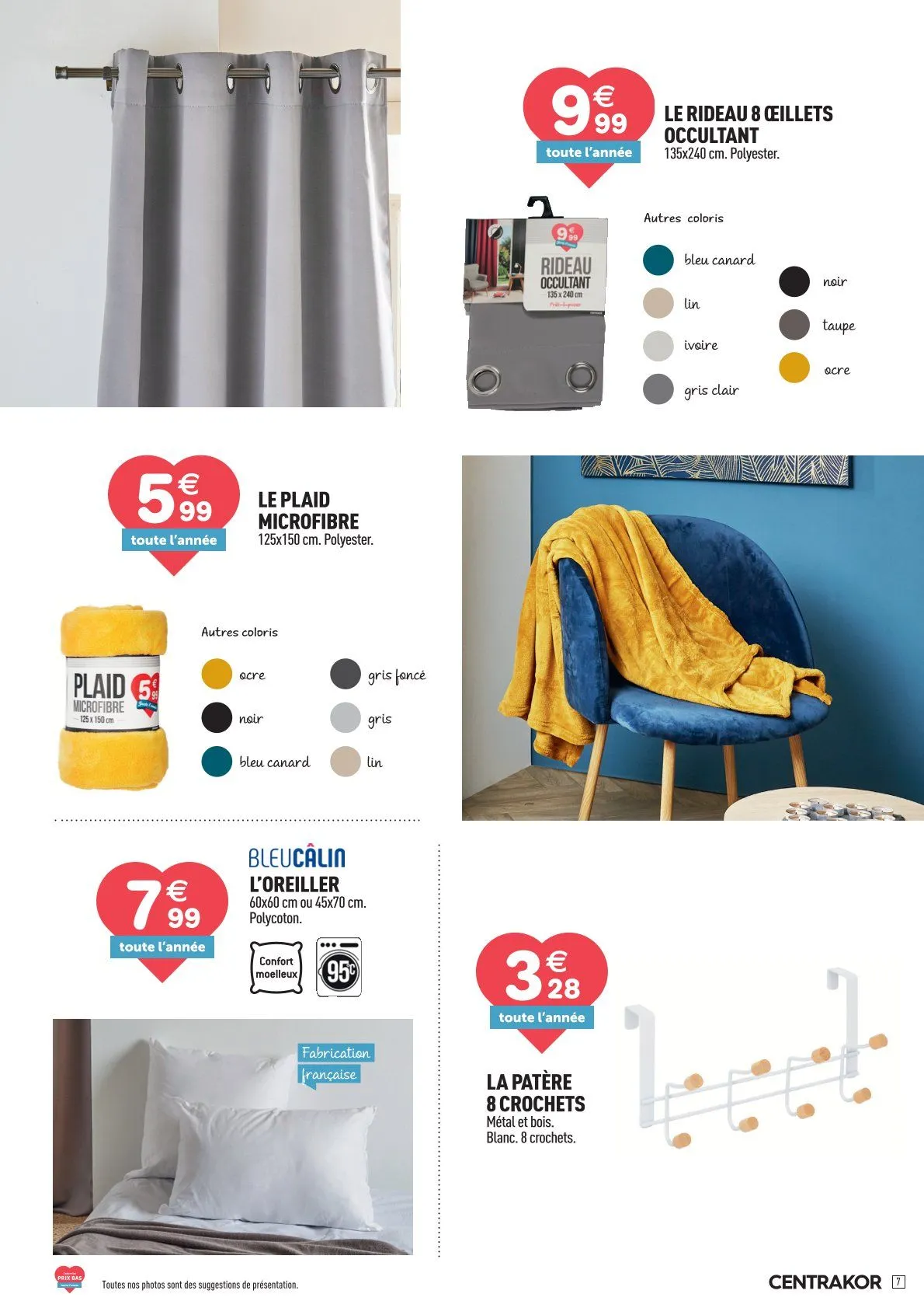 Centrakor  PRIX BAS du 30 juin au 31 décembre 2025 - Catalogue page 7