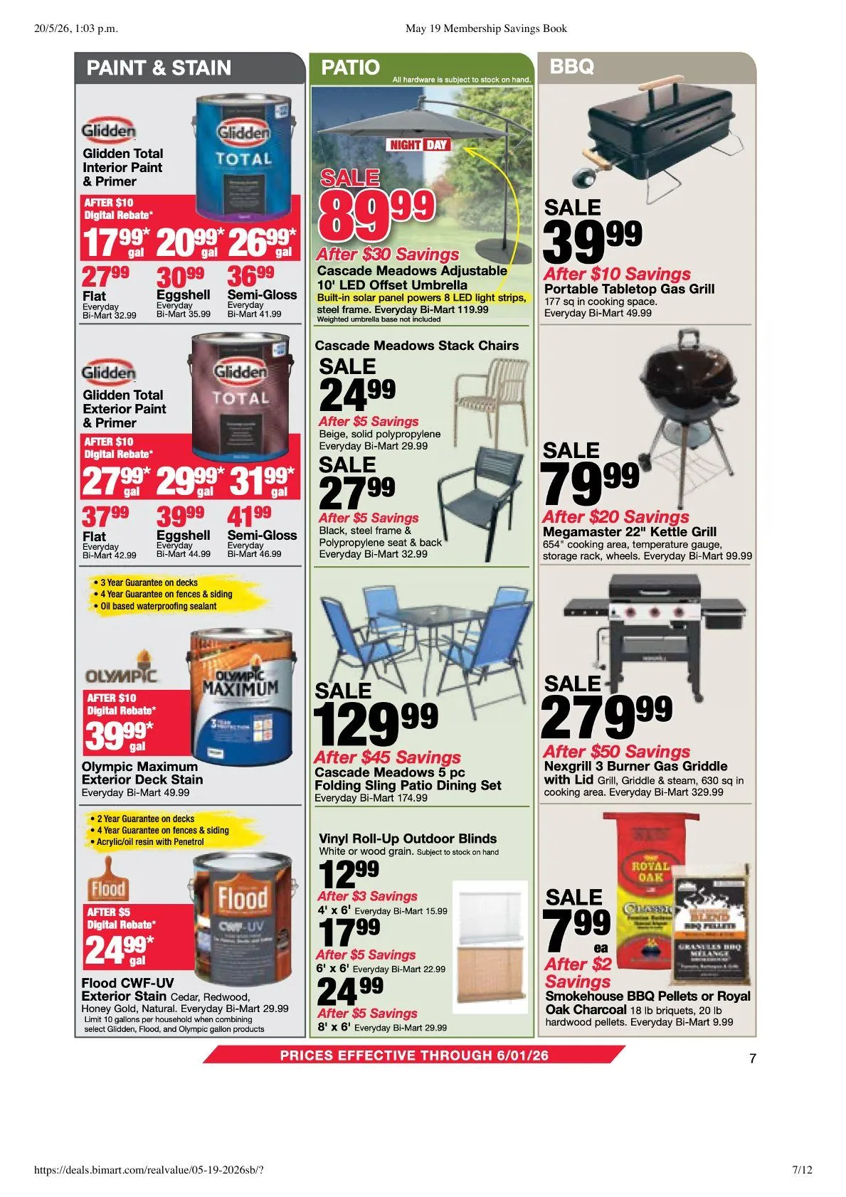 Weekly ad Bi-Mart Sales from May 19 to June 1 2026 - Page 7