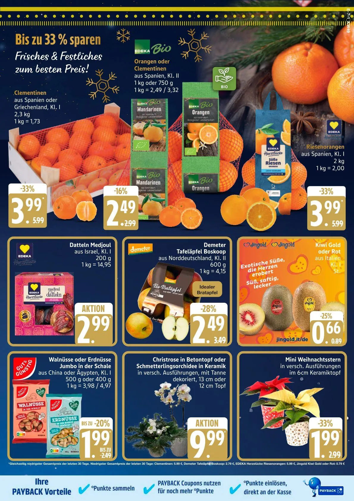 Edeka Angebote von 1. Dezember bis 6. Dezember 2025 - Prospekt seite 7