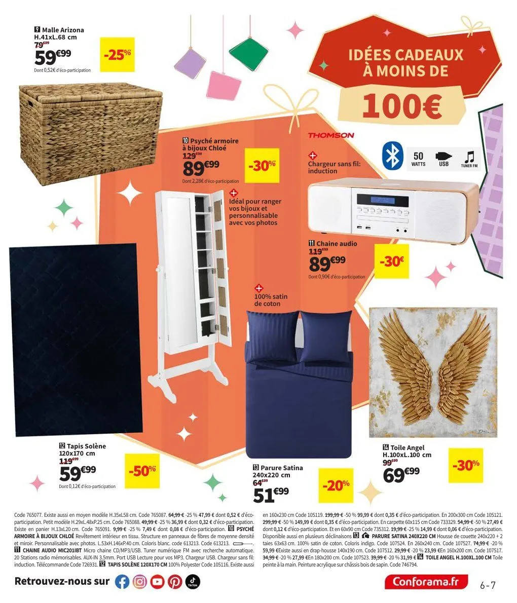 Conforama Catalogue du 1 décembre au 25 décembre 2025 - Catalogue page 7