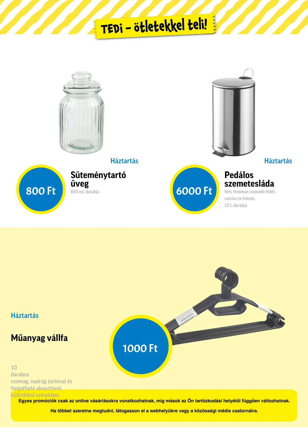 Katalógus TEDI június 3.-tól június 22.-ig 2026. - Oldal 7