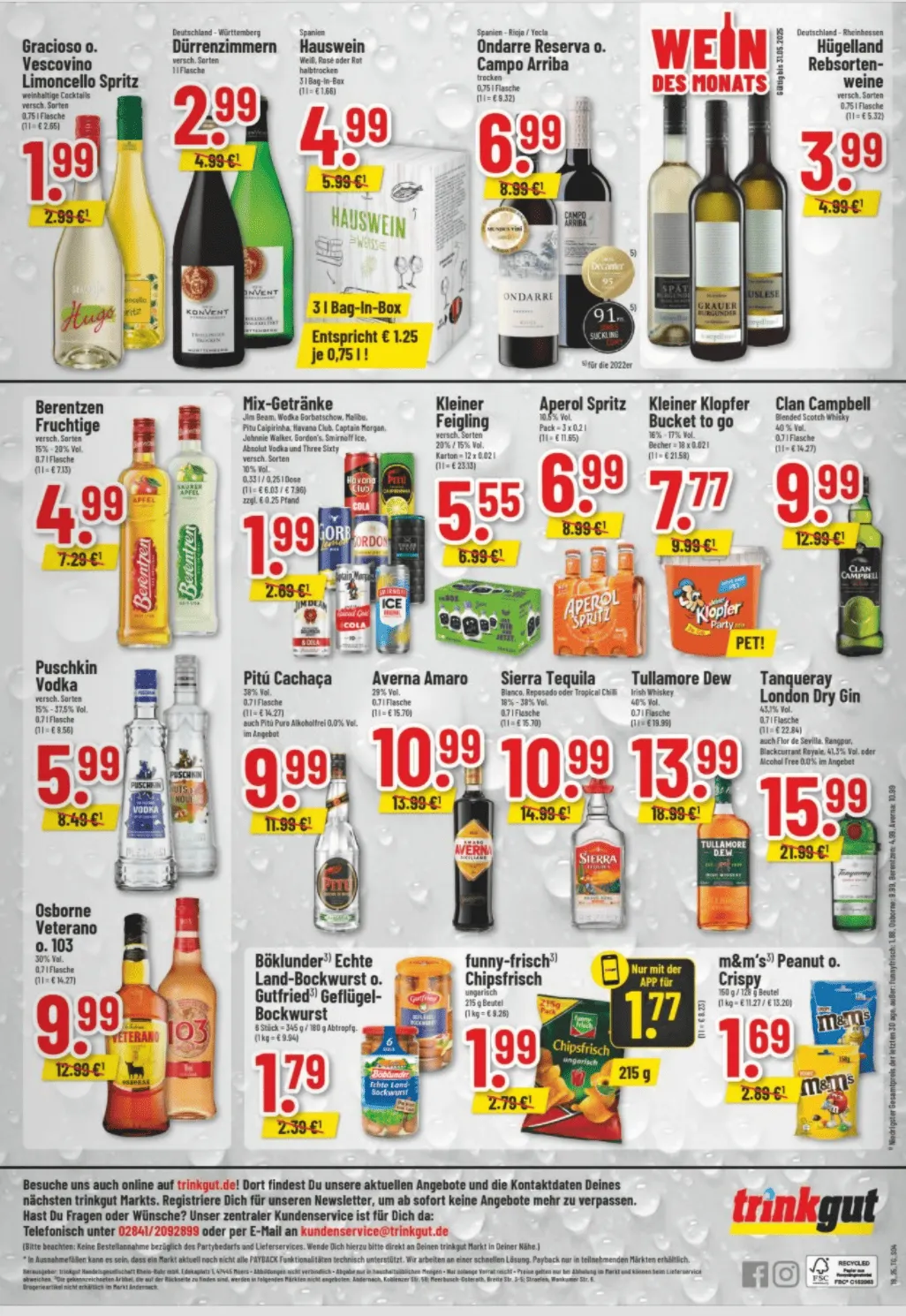 Trinkgut Angebote von 28. April bis 3. Mai 2025 - Prospekt seite 6
