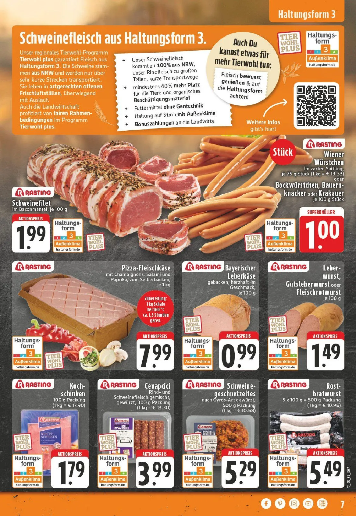 Edeka Prospekt von 21. April bis 26. April 2025 - Prospekt seite 7