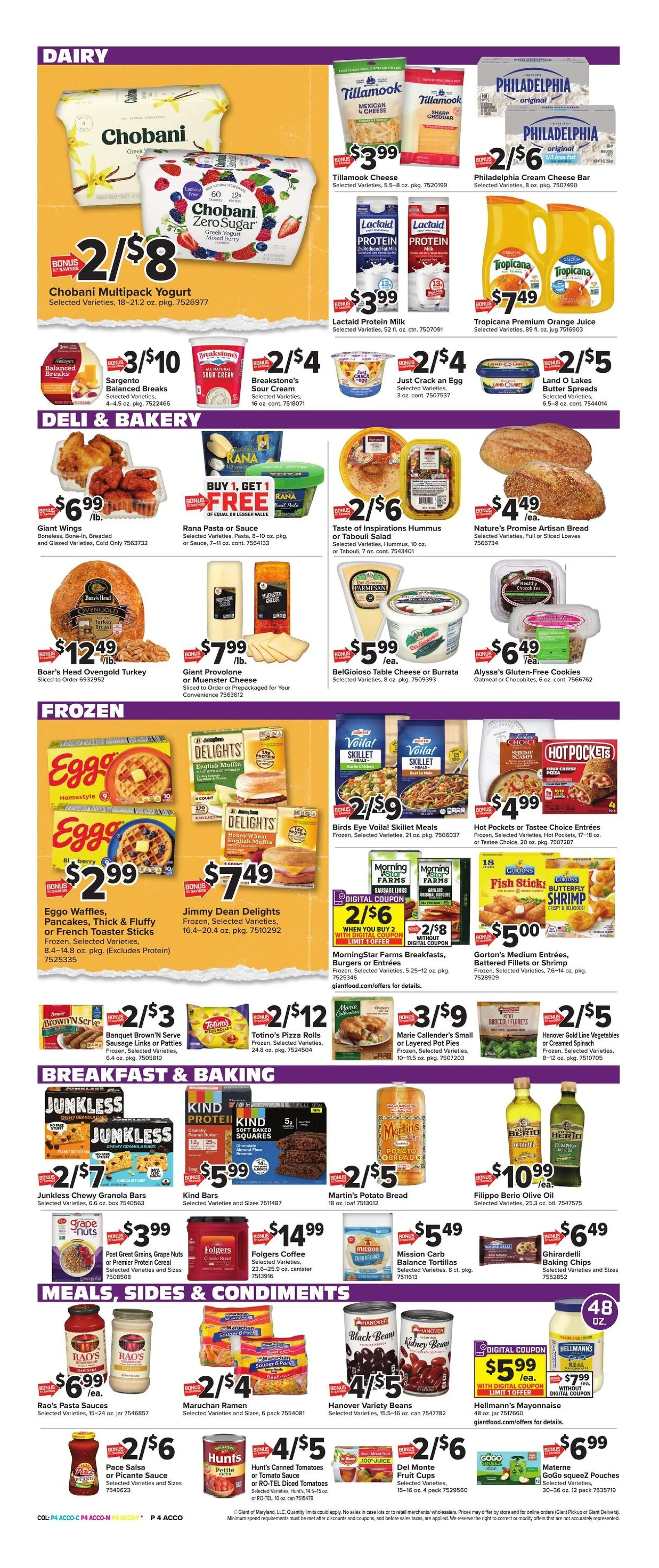 Weekly ad Giant Food Sales from January 9 to January 15 2026 - Page 7