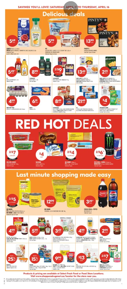 Shoppers Drug Mart Sales from April 11 to April 16 2026 - flyer page 7