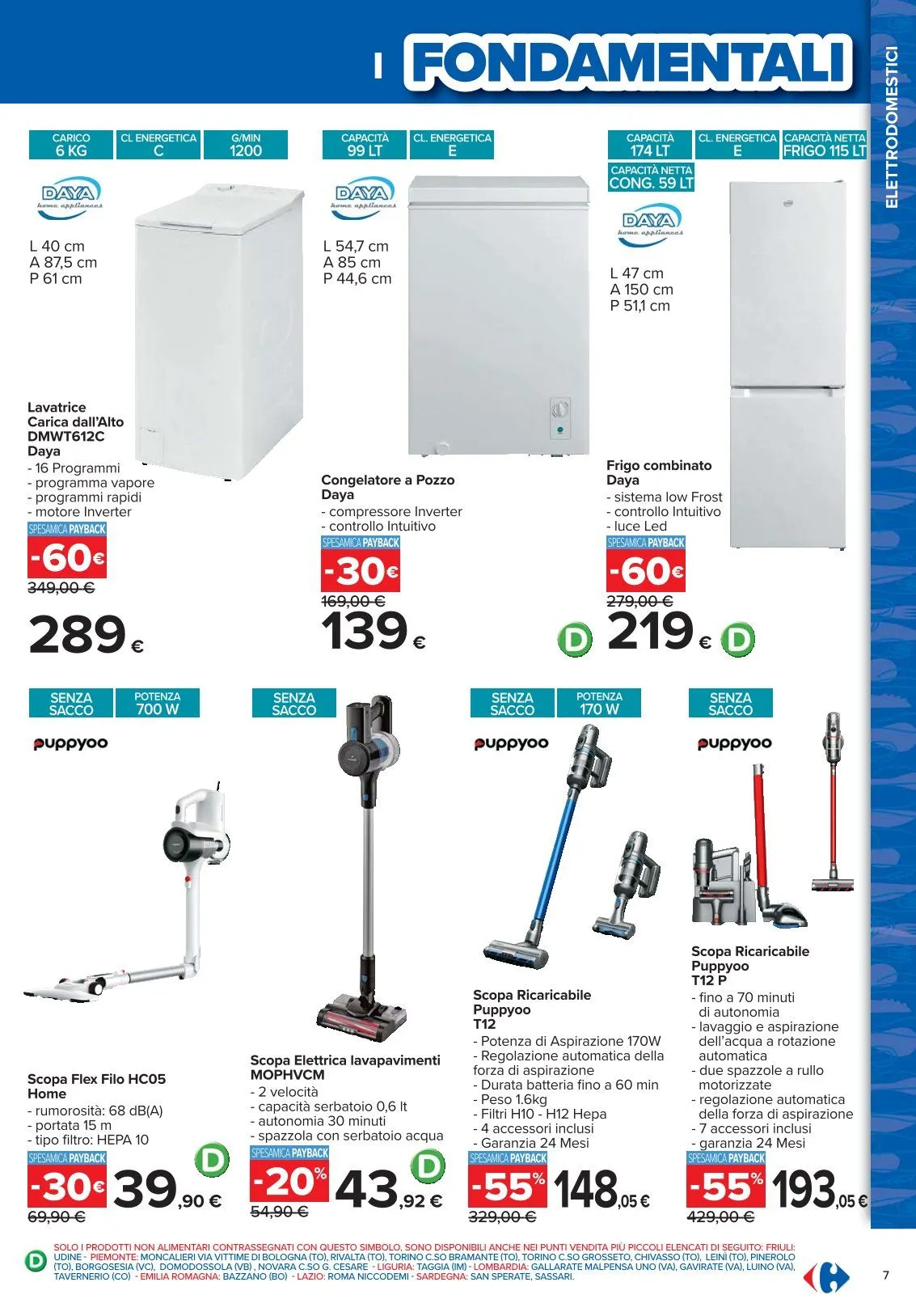 Volantini Carrefour da 30 marzo a 31 luglio di 2026 - Pagina del volantino 7