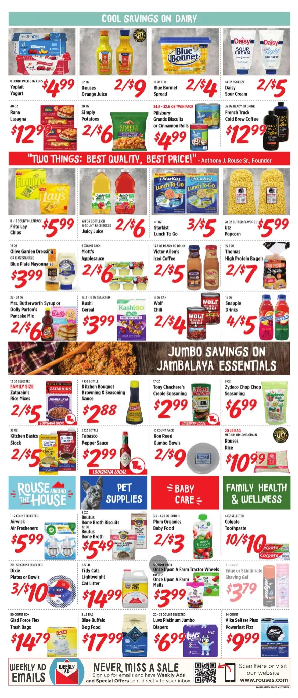 Weekly ad Rouses Markets Sales from March 26 to April 1 2026 - Page 7