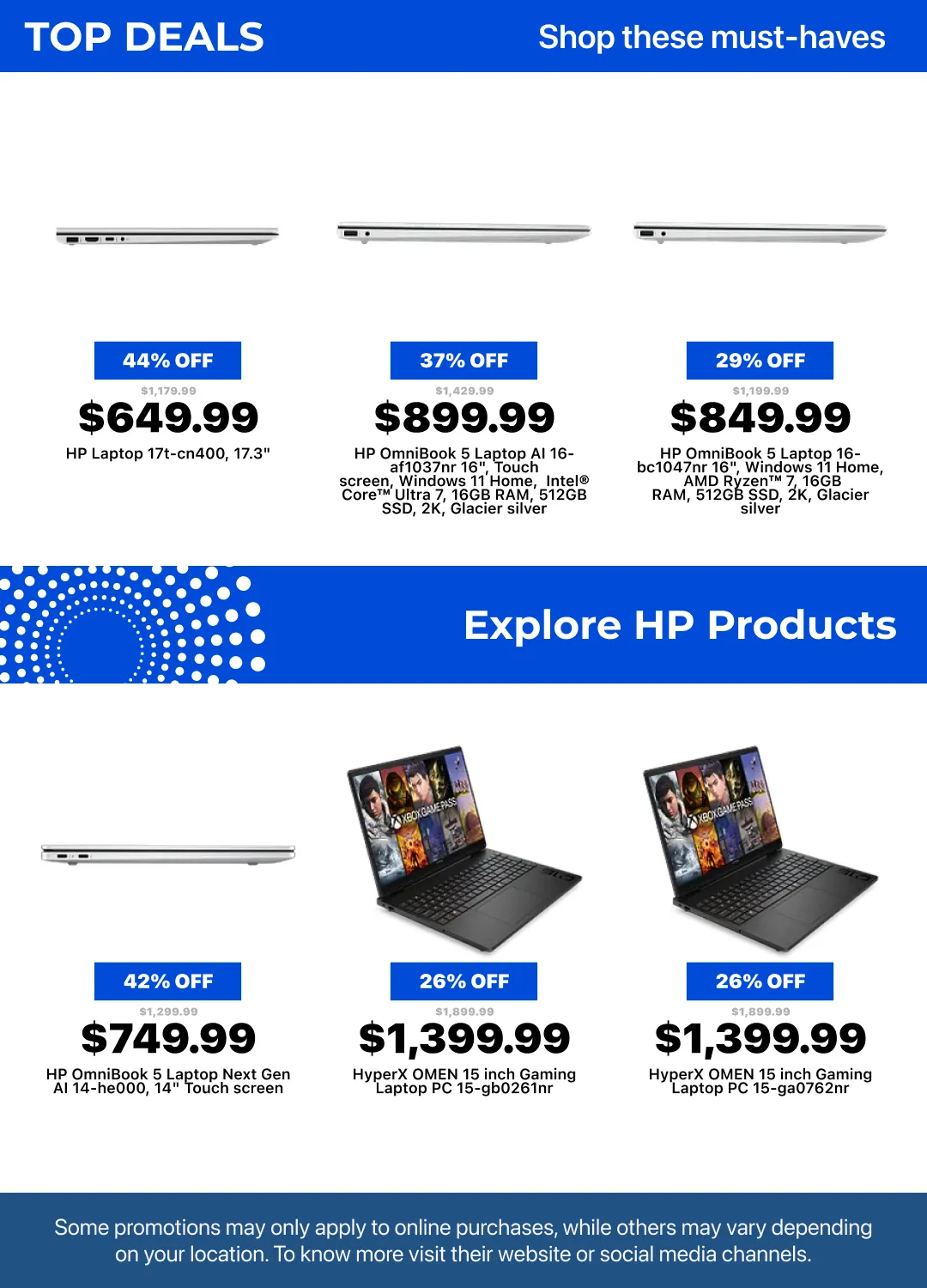 Weekly ad  Hp Sales from April 20 to May 10 2026 - Page 7
