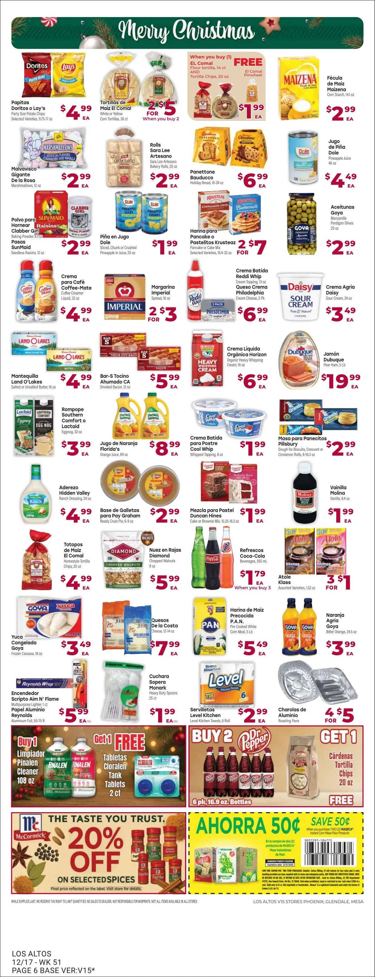 Weekly ad Los Altos Ranch Market Sales from December 17 to December 25 2025 - Page 6