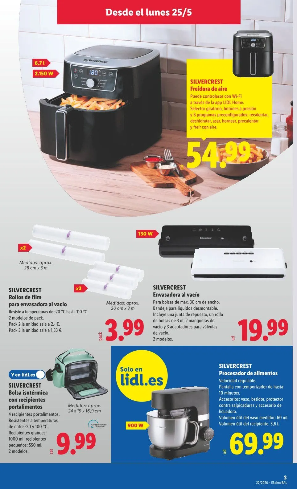 Catálogo de Lidl Ofertas 25 de mayo al 31 de mayo 2026 - Página 7