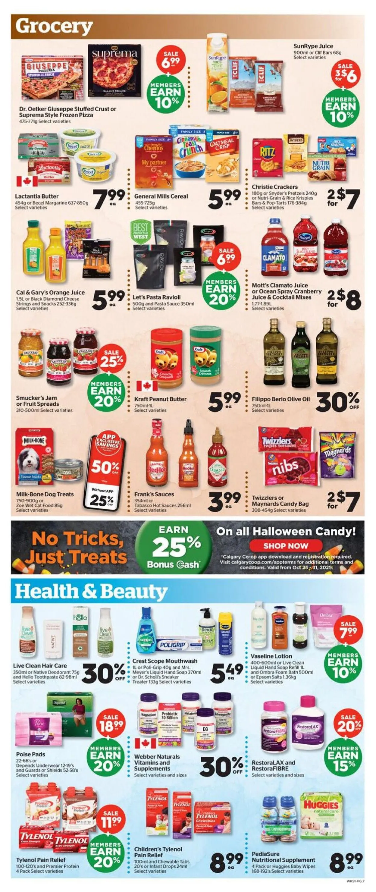 Calgary Co-op Sales from October 23 to October 29 2025 - flyer page 7