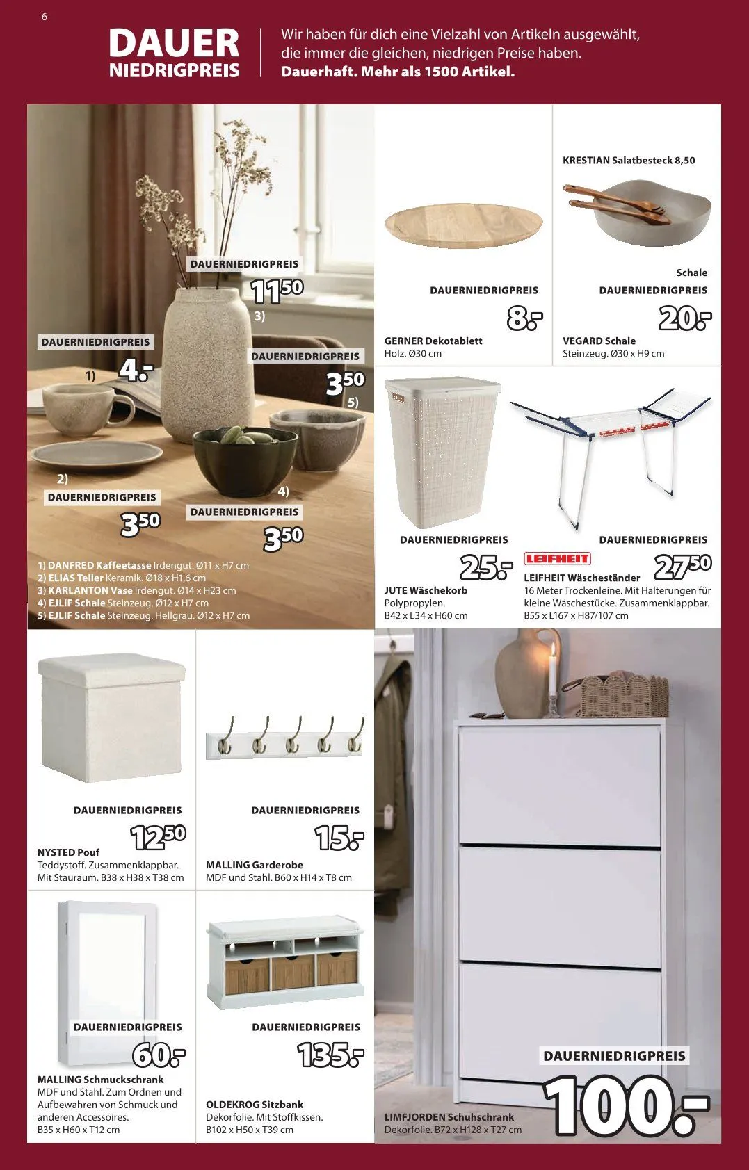 JYSK Angebote von 19. Oktober bis 29. November 2025 - Prospekt seite 6