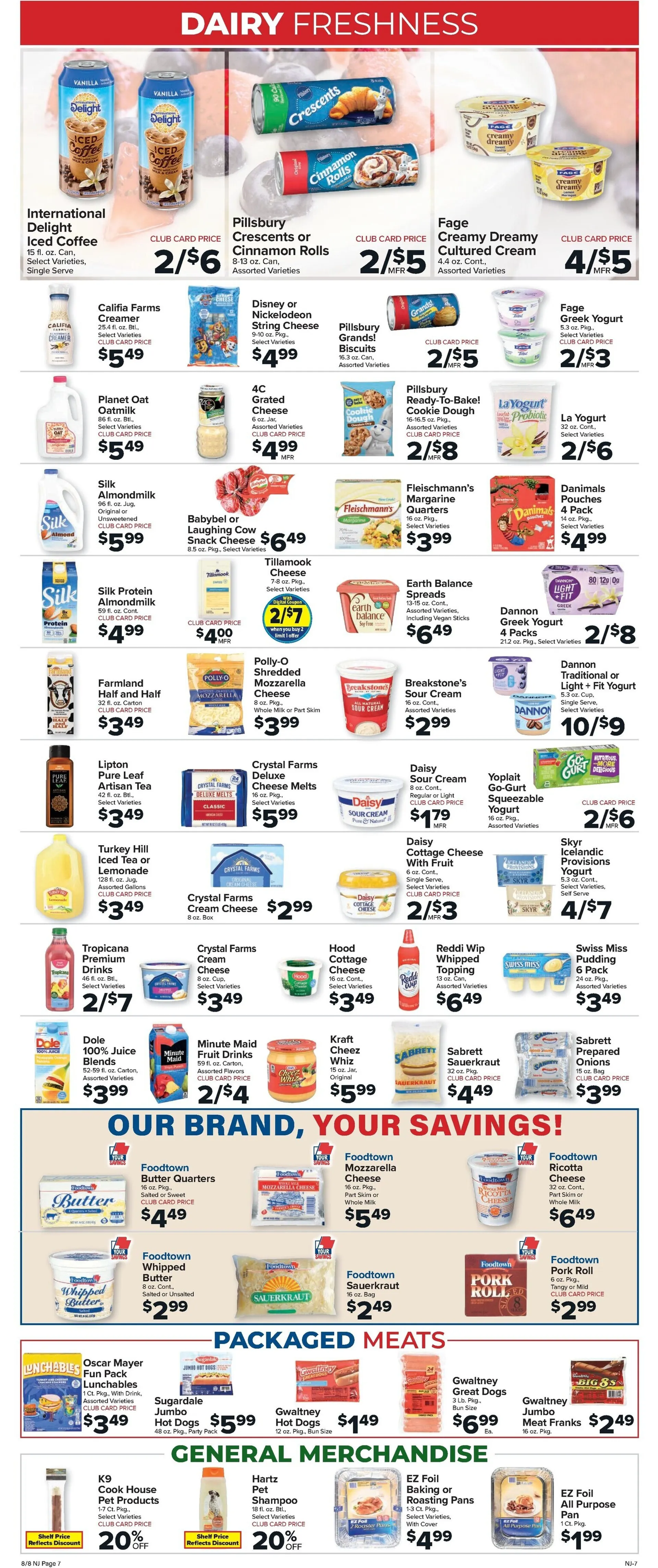 Weekly ad Foodtown Sales from August 8 to August 19 2025 - Page 6