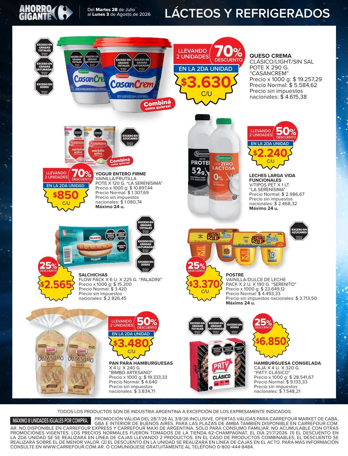 Ofertas de Carrefour Market 28 de julio al 3 de agosto 2026 - Página 7 del catálogo
