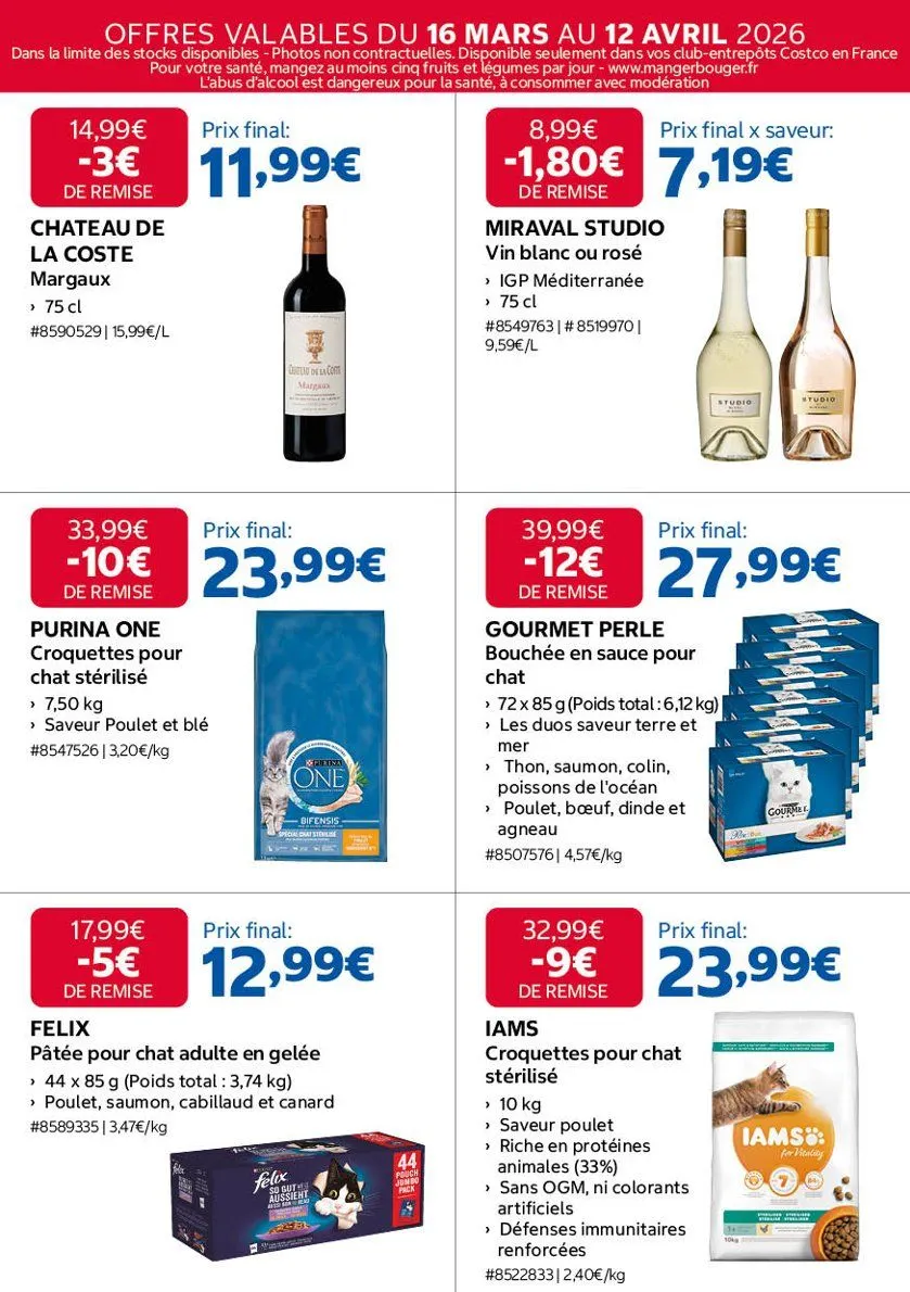 Costco Catalogue du 16 mars au 12 avril 2026 - Catalogue page 7