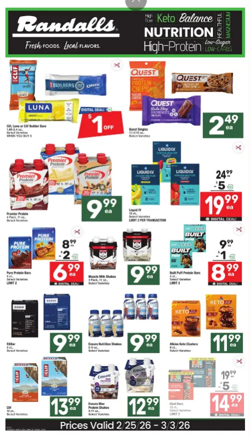 Weekly ad Randalls Sales from February 25 to March 3 2026 - Page 7