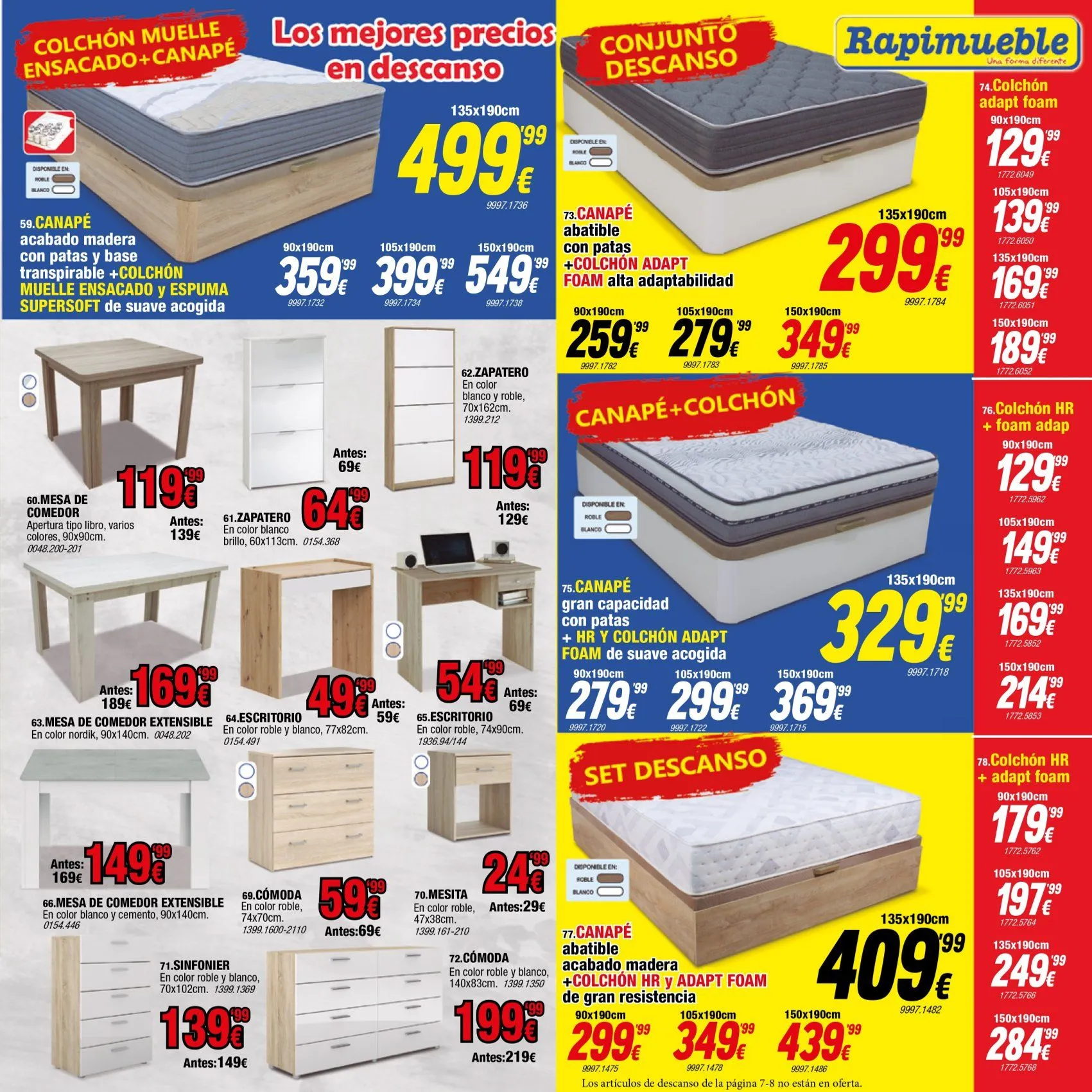 Catálogo de Rapimueble Ofertas 1 de septiembre al 30 de septiembre 2025 - Página 7