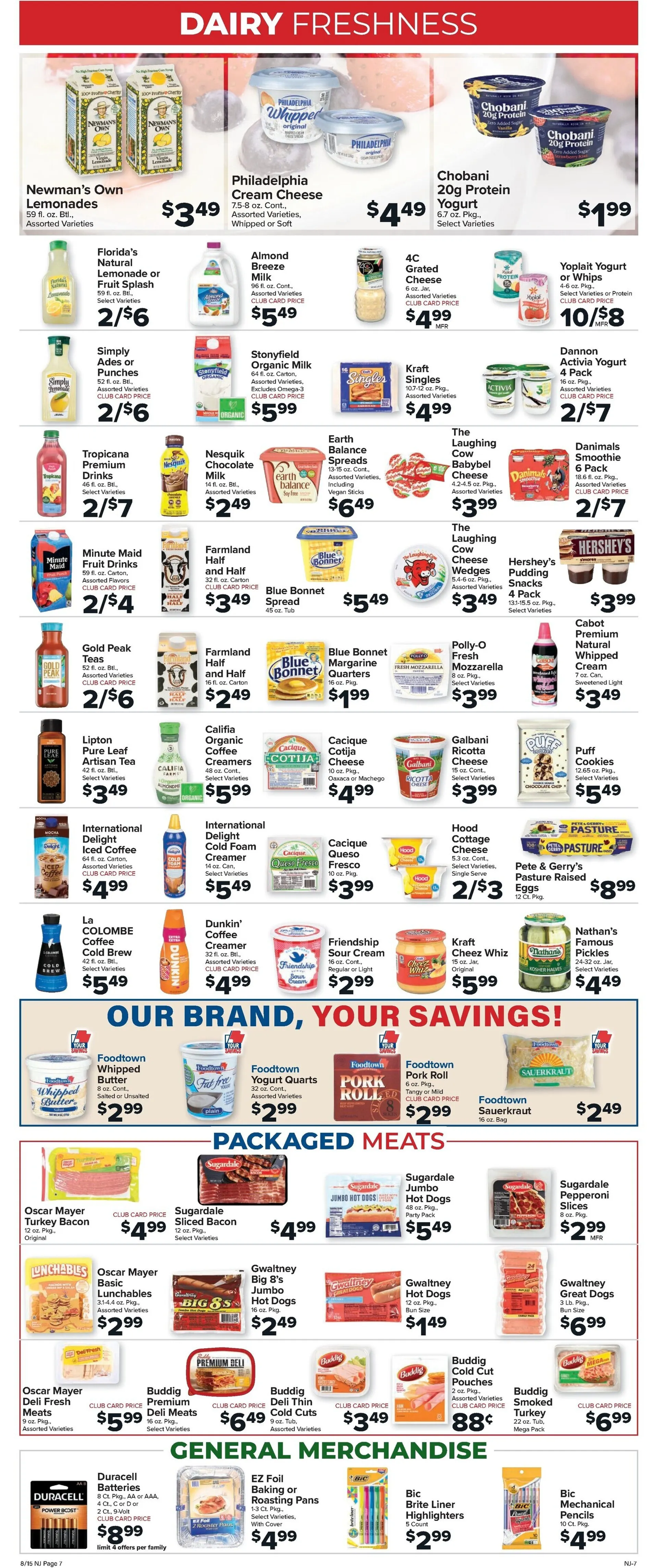 Weekly ad Foodtown Sales from August 15 to August 21 2025 - Page 6