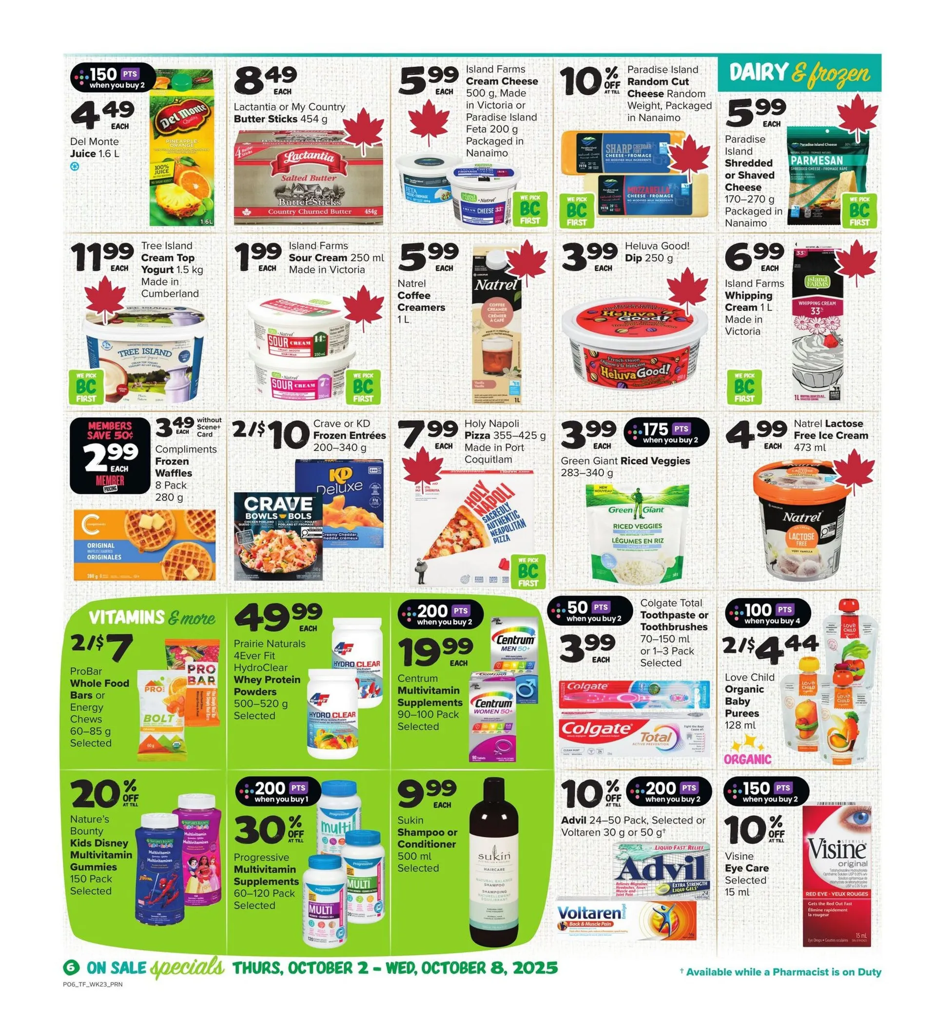 Thrifty Foods Sales from October 1 to October 8 2025 - flyer page 7