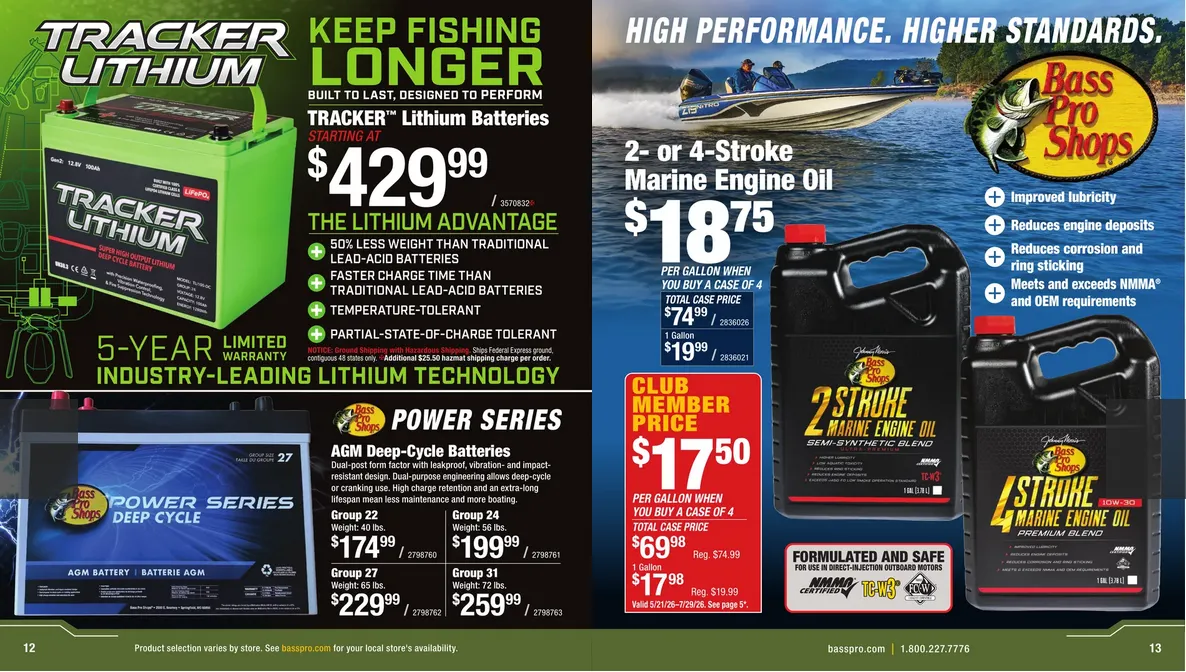 Weekly promotion Bass Pro Shops  Sales spanning from May 26 to May 31 2026 - Page 7 for Catalogue 365